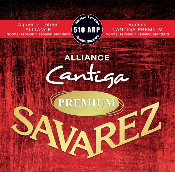 Savarez 510ARP Alliance Cantiga Premium Комплект струн для классической гитары, норм. натяжение - фото 1 - id-p173083621