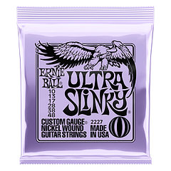 Ernie Ball P02227 Ultra Slinky Комплект струн для электрогитары, никелированные, 10-48