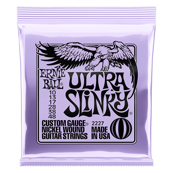 Ernie Ball P02227 Ultra Slinky Комплект струн для электрогитары, никелированные, 10-48 - фото 1 - id-p173083973