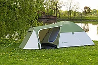 Палатка ACAMPER MONSUN PRO (3-местная 3000 мм/ст) green 135 + 210 х 185 х 125/100 см, фото 1