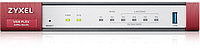 Межсетевой экран Zyxel ZyWALL USG FLEX 100, 2xWAN GE (1xRJ-45 и 1xSFP), 4xLAN/DMZ GE, 1xUSB3.0, AP Controller