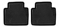 Автоковрик резиновый задний UNI-3 (RL&RR black) Toyota (5,11,17)