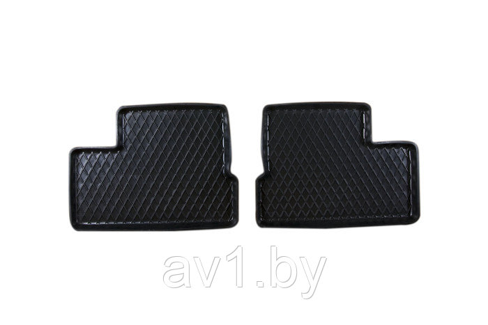 Автоковрик резиновый задний UNI-9 (RL black) Opel Astra (16)