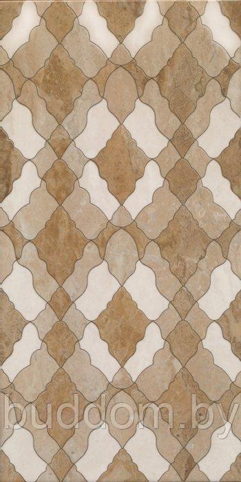 Декор к плитке для стен Флоренция коричневый 500 х 250 Белани - фото 1 - id-p51507200