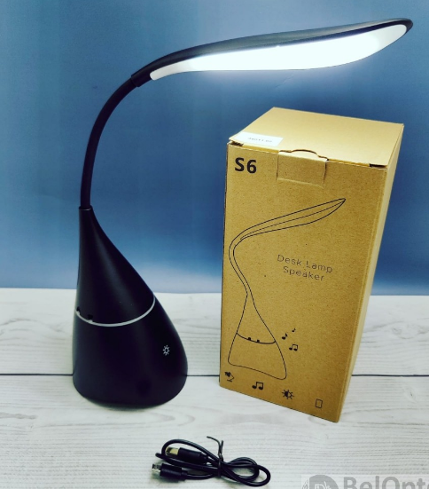 Настольная USB лампа (светильник) с музыкальной колонкой S6 - фото 8 - id-p180850153