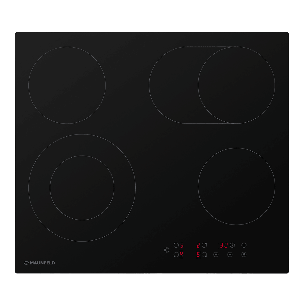 Электрическая варочная панель MAUNFELD EVCE.594.SM.D-BK - фото 1 - id-p180850156