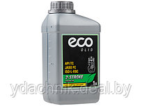 Масло моторное 2-х тактное ECO 1 л (JASO FC, API TC, ISO-L-EGC)