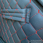 Автомобильный органайзер Кофр в багажник Premium CARBOX Усиленные стенки (размер 50х30см) Черный с красной, фото 9