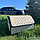 Автомобильный органайзер Кофр в багажник LUX CARBOX Усиленные стенки (размер 50х30см) Серый с серой строчкой, фото 2