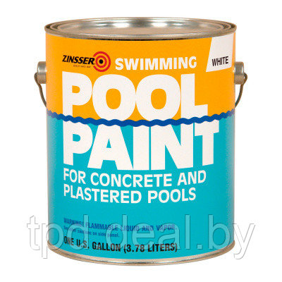 Краска для бассейна Zinsser Swimming POOL PAINT цвет белый 3,78л - фото 1 - id-p3414871