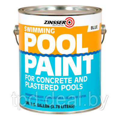 Краска для бассейна Zinsser Swimming POOL PAINT цвет голубой 3,78л - фото 1 - id-p180879726