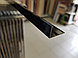 Уголок для плитки L-образный 10 мм, черный глянец 270 см, фото 2
