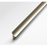 Угол для плитки внутренний универсальный алюминиевый, анодированный серебро 270 см - фото 5 - id-p180879854