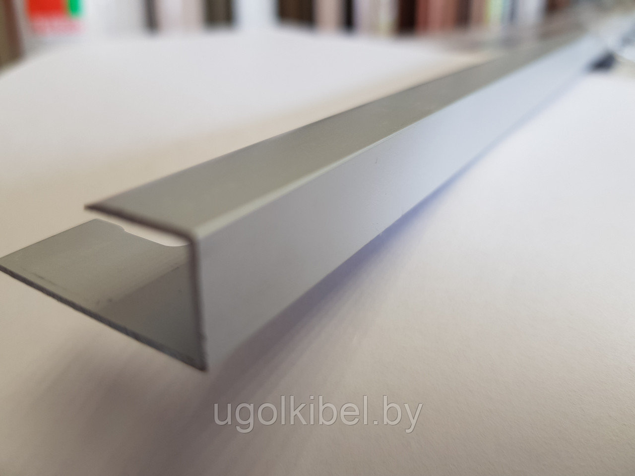 П - профиль для плитки (окончание), алюминиевый 10 мм, анод. серебро матовый 270 см - фото 4 - id-p180879864