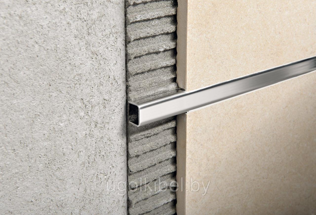 Фриз для плитки из нержавеющей стали 15 мм. полированный, 270 см