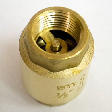 Клапан обратный пружинный STI 1/2" - фото 2 - id-p169798162