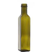 Бутылка стеклянная 500 мл 0,500 "MARASCA" оливковая (31,5)
