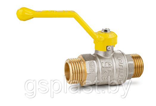 Кран шаровой латунный LD Pride 47, 25, Н-Н-Р GAS