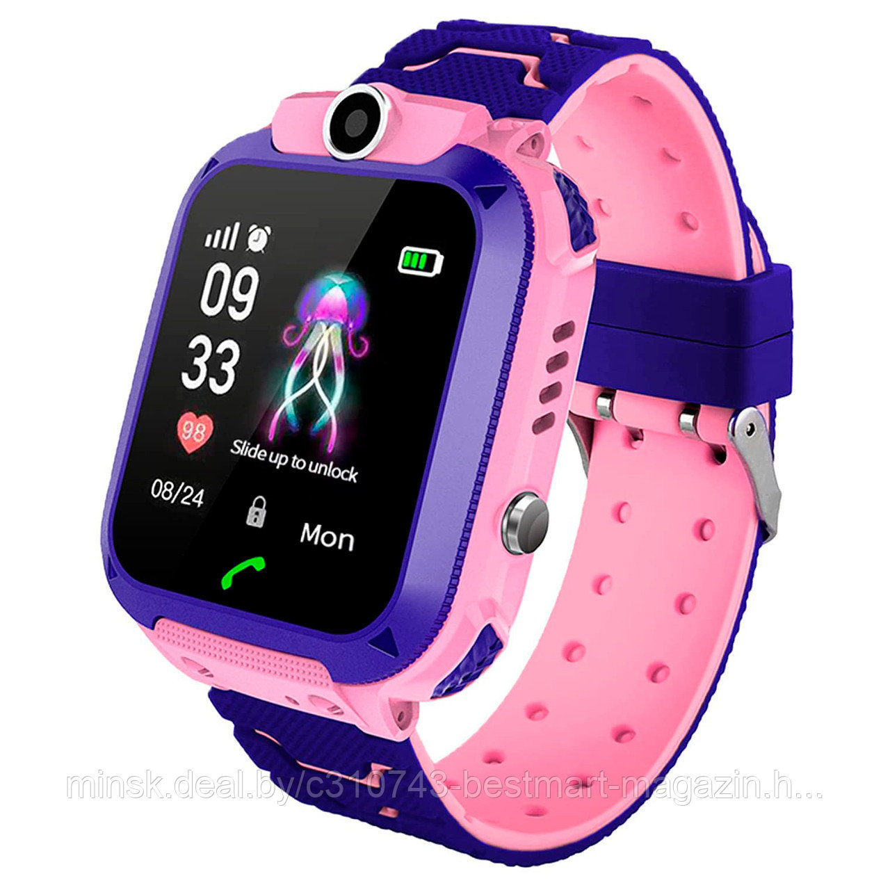 Часы Smart Baby Watch S12 с GPS-трекером | Разные цвета - фото 7 - id-p180934842