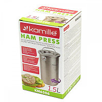 Ветчинница алюминиевая 1.5 л Kamille KM-6506, фото 9