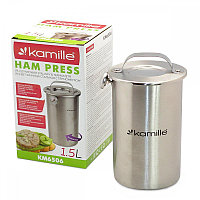 Ветчинница алюминиевая 1.5 л Kamille KM-6506, фото 6