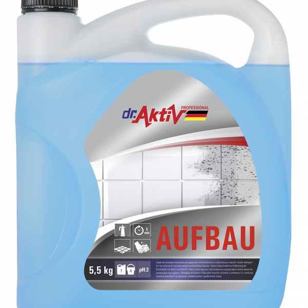 Dr. Aktiv «AUFBAU» Средство моющее кислотное для удаления остатков бетона и строительных смесей 5.5
