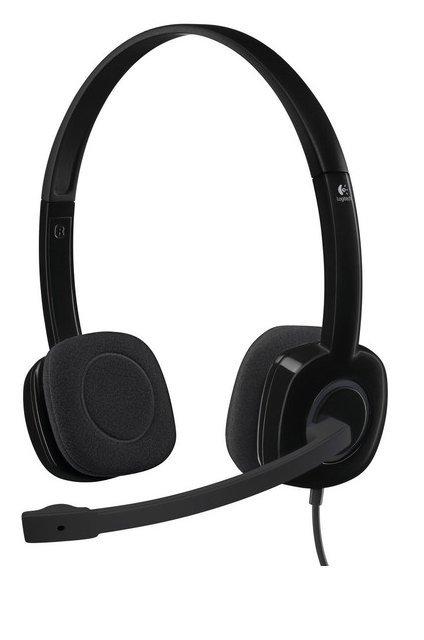 Офисная гарнитура Logitech Stereo Headset H151 [981-000589]