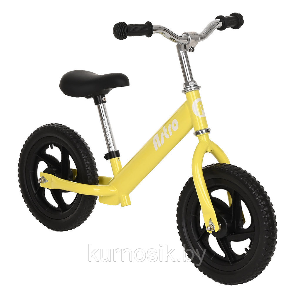 Беговел детский Pituso Astro, колеса EVA 12" 1203B Yellow/желтый - фото 2 - id-p180977916