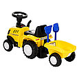 Машинка-каталка Трактор New Holland / цвет yellow (желтый), фото 3