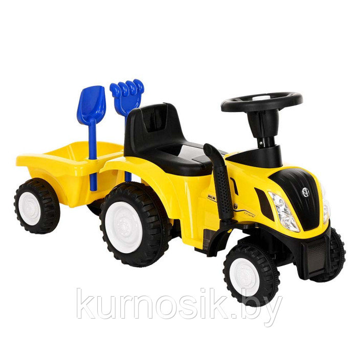 Машинка-каталка Трактор New Holland / цвет yellow (желтый) - фото 4 - id-p180978197