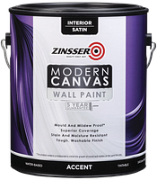 Краска Zinsser Modern Canvas,RUST-OLEUM® интерьерная самогрунтующаяся, база: Accent сатин