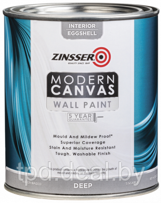 Краска Zinsser Modern Canvas,RUST-OLEUM® интерьерная самогрунтующаяся, база: Deeptone - фото 1 - id-p180978214