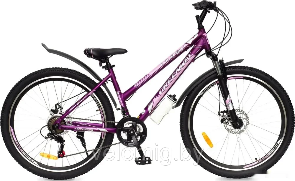 Женский Велосипед Greenway Colibri-H 27.5 (2023) - фото 7 - id-p85278802