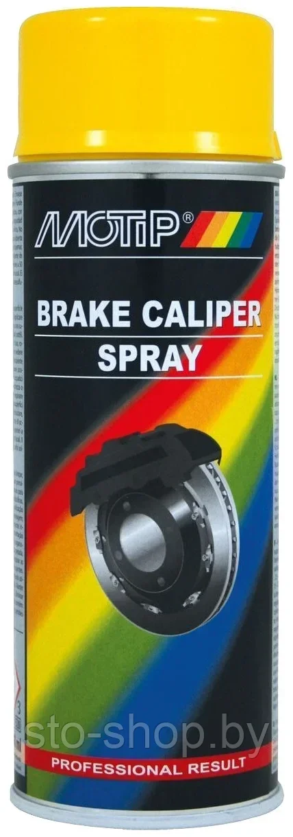 Краска для суппортов желтая 400мл MOTIP BRAKE CALIPER