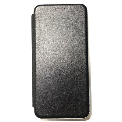 Чехол-книга на основе из силикона Book Case New 3D черный для Xiaomi Redmi Note 11 - фото 1 - id-p180982769