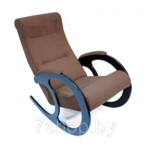 Кресло-качалка Импэкс Модель 3 венге, обивка Verona Brown
