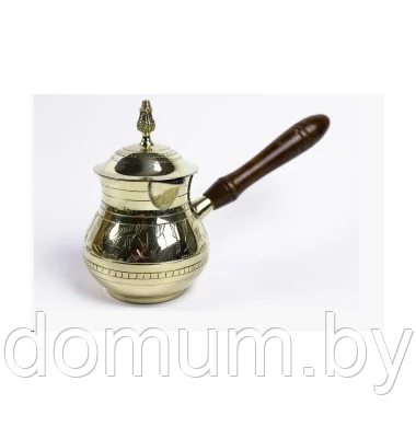 Турка, кофеварка из латуни Shams (250мл) SH-025-250 - фото 1 - id-p180983185