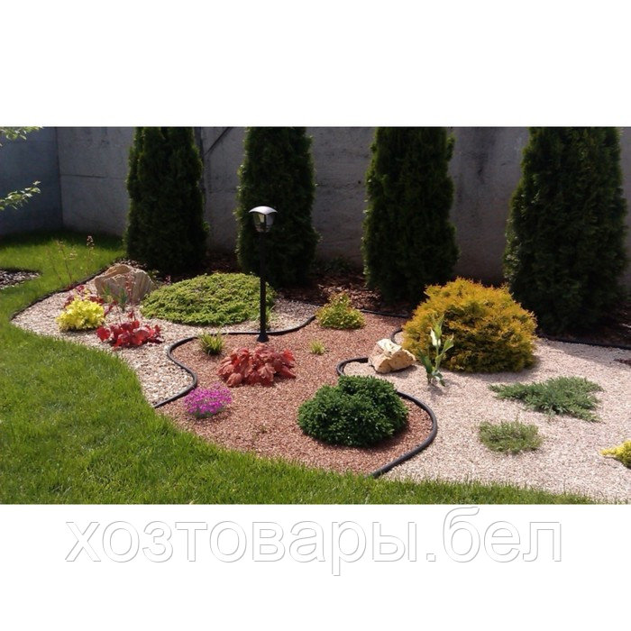 Бордюрная лента садовая 20см х 9м Волна зеленая - фото 5 - id-p180983862