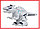 ZYB-B3672 Динозавр, робот-динозавр , на р/у, свет, звук, пускает пар, Zhorya, фото 2