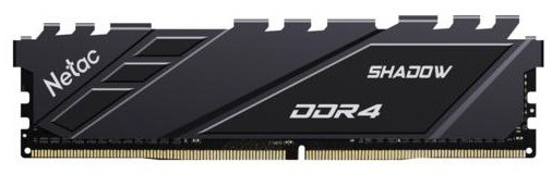DDR4 8Gb PC-28800 3600MHz Netac Shadow (NTSDD4P36SP-08E) CL18 1.35V RTL