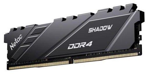 Оперативная память Netac Shadow 8GB DDR4 PC4-25600 NTSDD4P32SP-08E