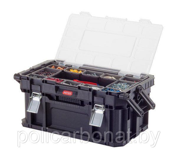 Ящик для инструментов Keter Connect Canti Tool Box 22", черный - фото 2 - id-p113239249