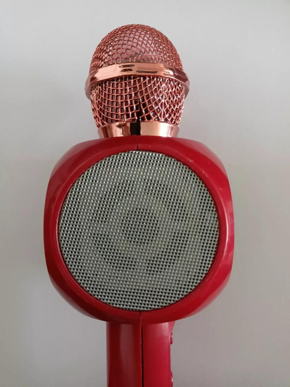 Уценка Беспроводной караоке-микрофон с колонкой WSTER WS-1816 Red - фото 4 - id-p180989171