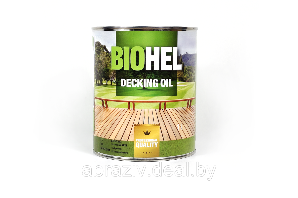 Террасное масло BIOHEL DECKING OIL