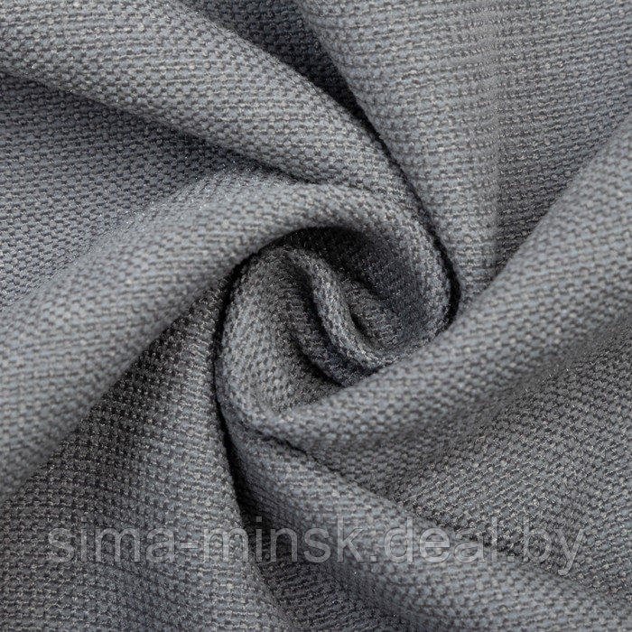 Штора портьерная Этель «Структурная», цвет серый, на шторной ленте, 130х300 см, 100% п/э - фото 4 - id-p180994043