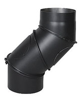 Дымоходное колено (отвод) KAISER PIPES четырех-сегментное, поворотное ?120