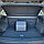 Автомобильный органайзер Кофр в багажник Premium CARBOX Усиленные стенки (размер 30х30см) Черный с синей, фото 4