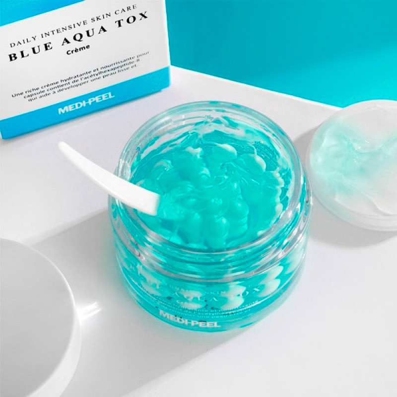 УВЛАЖНЯЮЩИЙ капсульный Крем с пептидными MEDI-PEEL Power Aqua Tox Creme 50 мл