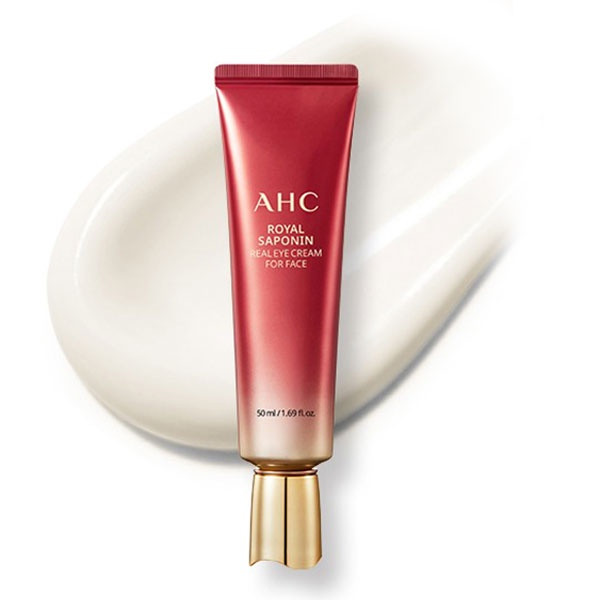 50 МЛ Крем для век AHC с комплексом женьшеня Royal Saponin Real Eye Cream For Face 50 мл