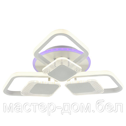 Светодиодная люстра 5893/3+3B WHT, фото 2